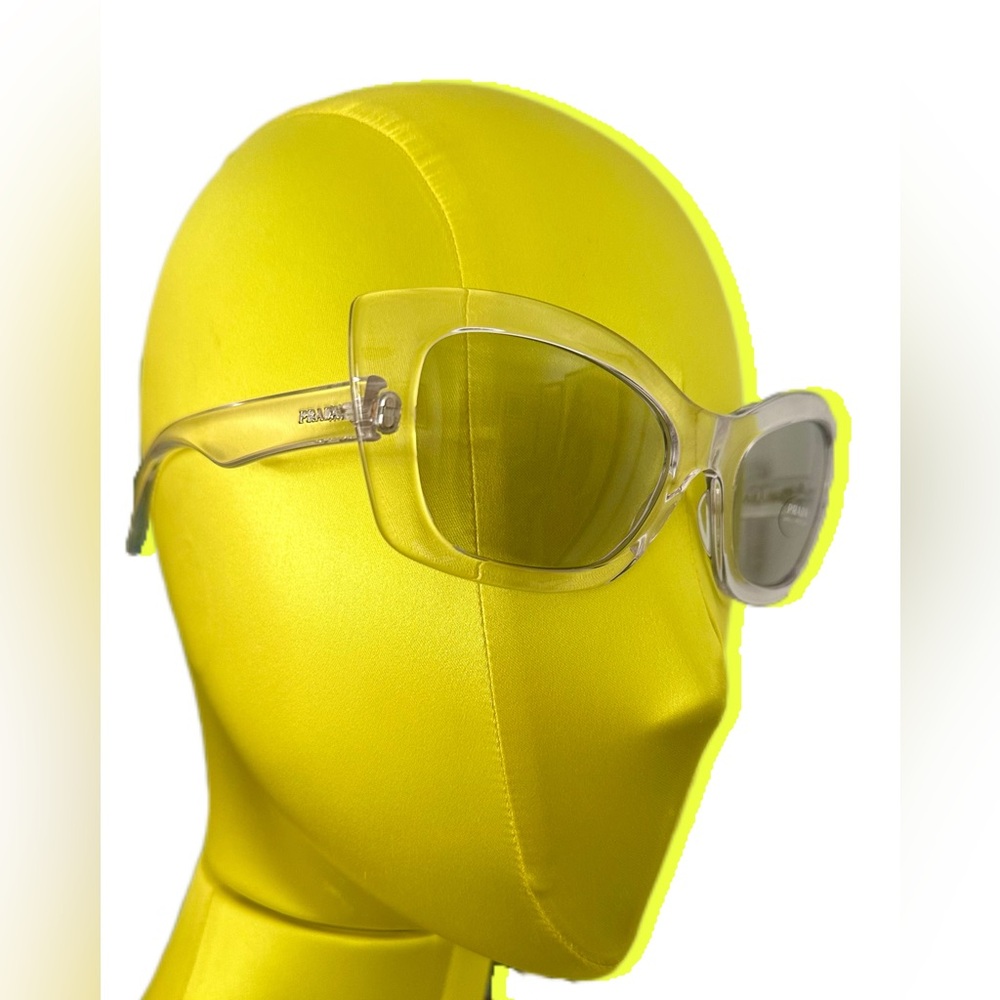 PRADA S/S 2010 Archival Transparent Cat Eye Sunglasses